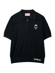UTAA Crown Panther Wappen Classical PK Knit : Women's Black