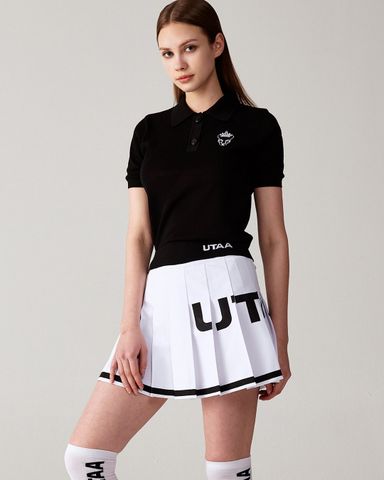 UTAA Crown Panther Wappen Classical PK Knit : Women's Black