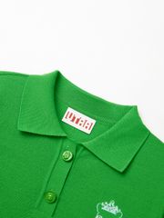 UTAA Crown Panther Wappen Classical PK Knit : Women's Green