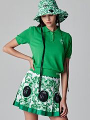 UTAA Crown Panther Wappen Classical PK Knit : Women's Green