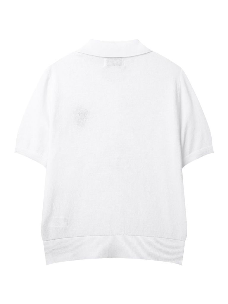 UTAA Crown Panther Wappen Classical PK Knit : Women's White
