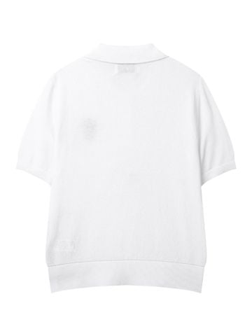 UTAA Crown Panther Wappen Classical PK Knit : Women's White