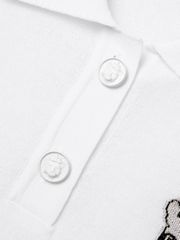 UTAA Crown Panther Wappen Classical PK Knit : Women's White