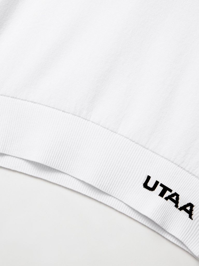 UTAA Crown Panther Wappen Classical PK Knit : Women's White
