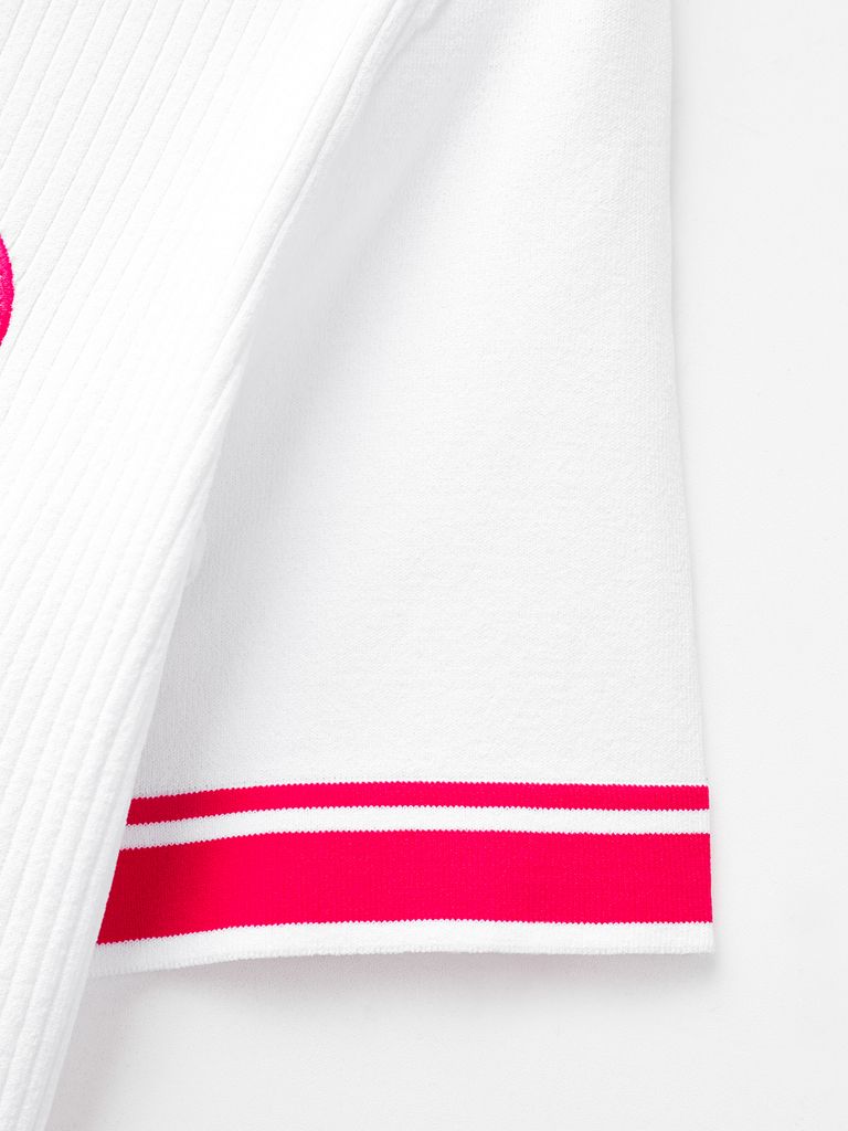 UTAA Orchid Line Openneck Knit : Women's White