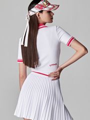 UTAA Orchid Line Openneck Knit : Women's White