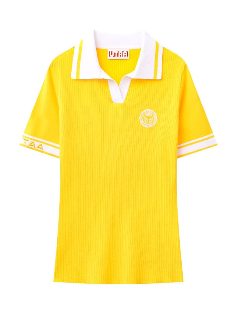 UTAA Orchid Line Openneck Knit : Women's Yellow