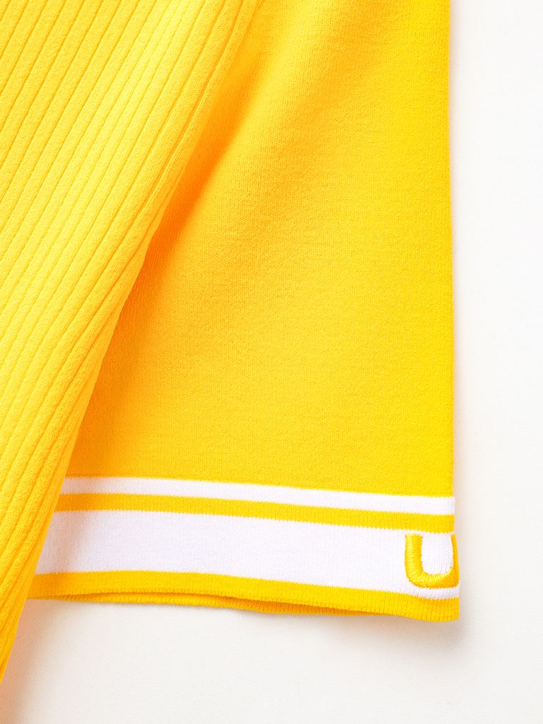UTAA Orchid Line Openneck Knit : Women's Yellow