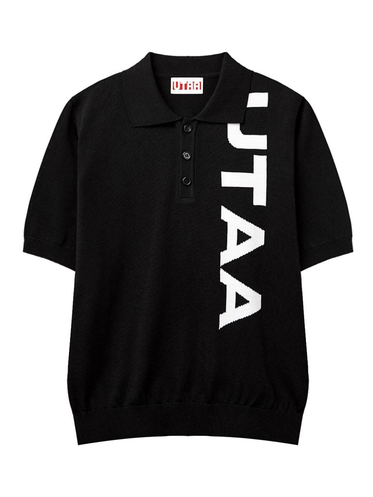 UTAA Arcade Bold Logo PK Knit : Men's Black