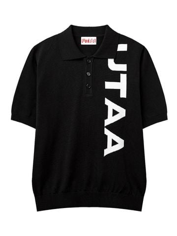 UTAA Arcade Bold Logo PK Knit : Men's Black