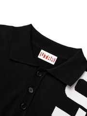 UTAA Arcade Bold Logo PK Knit : Men's Black
