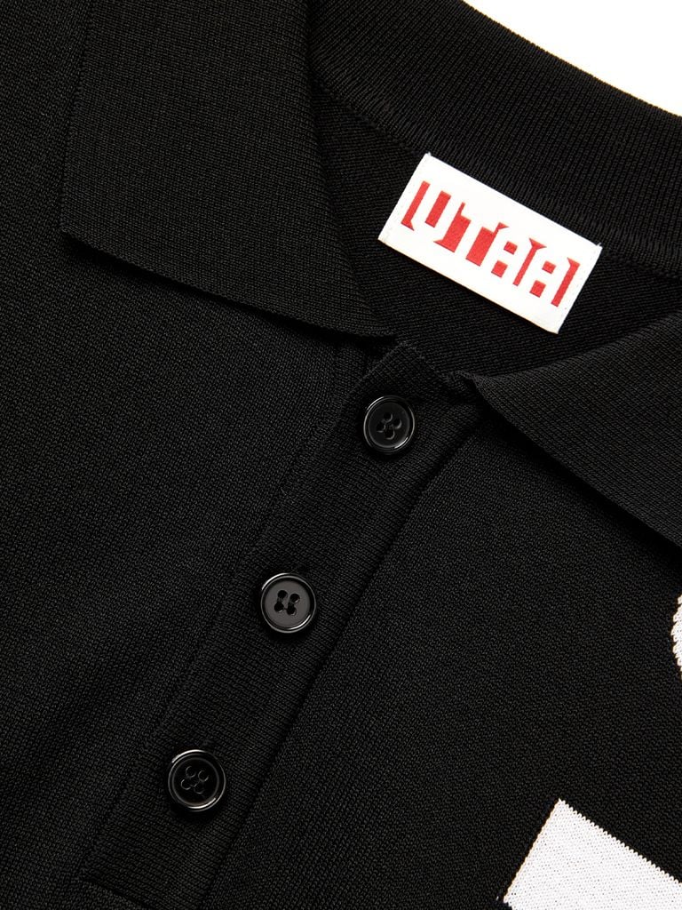 UTAA Arcade Bold Logo PK Knit : Men's Black