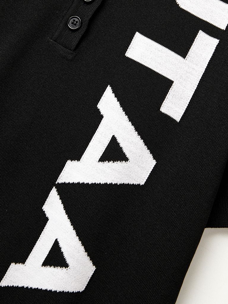 UTAA Arcade Bold Logo PK Knit : Men's Black