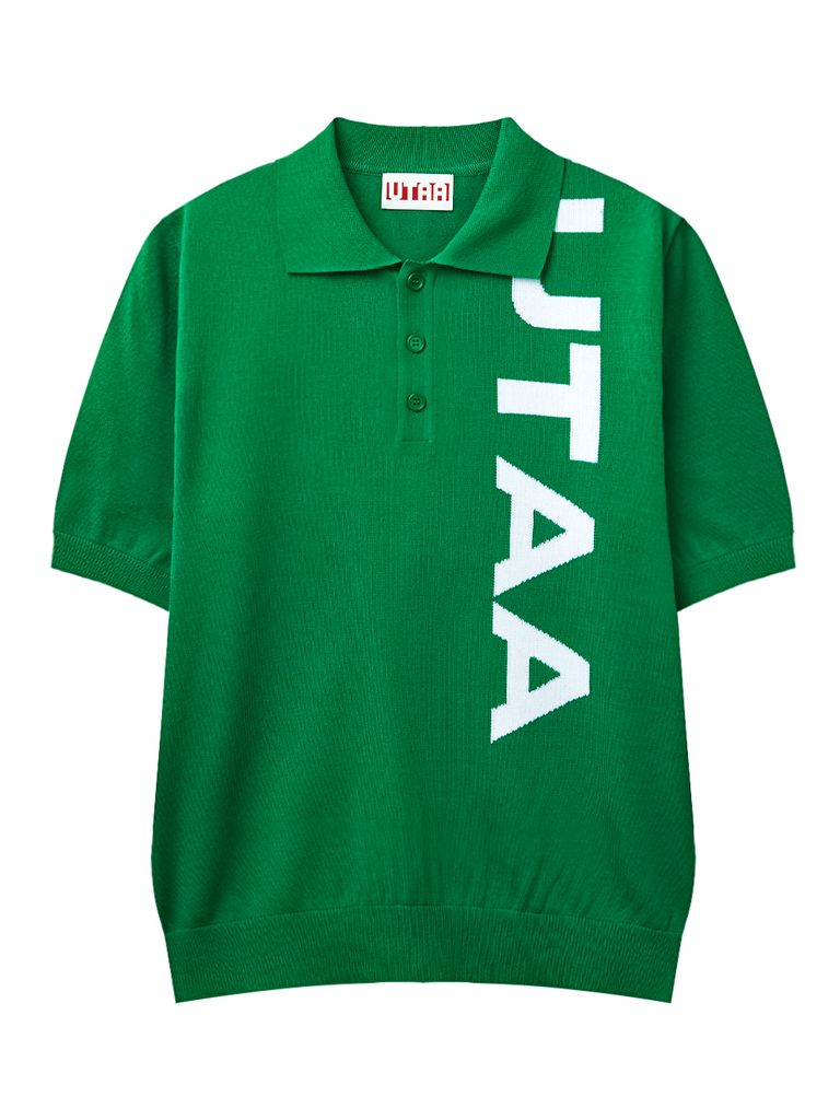 UTAA Arcade Bold Logo PK Knit : Men's Green