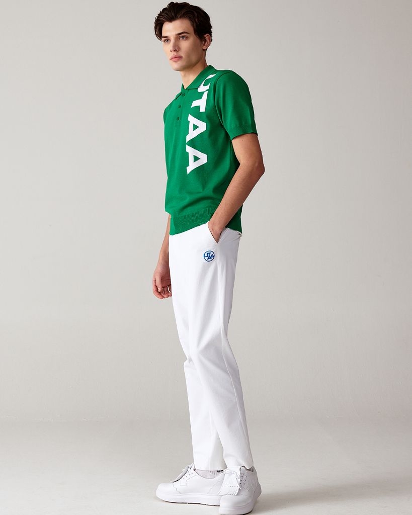 UTAA Arcade Bold Logo PK Knit : Men's Green
