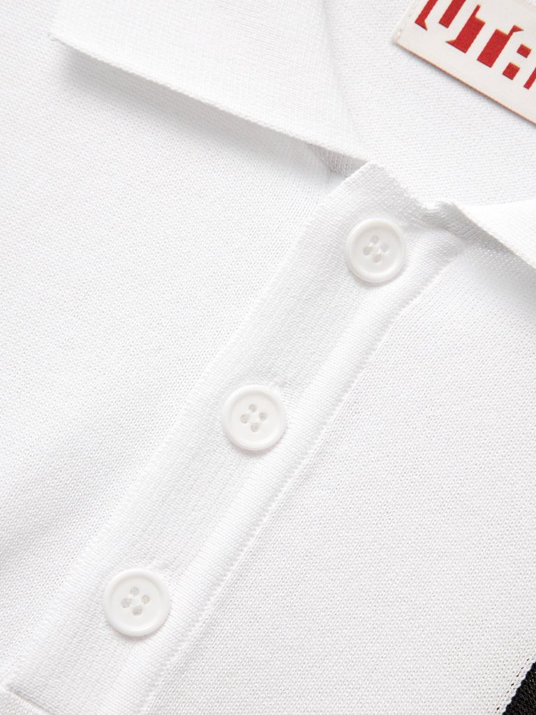 UTAA Arcade Bold Logo PK Knit : Men's White