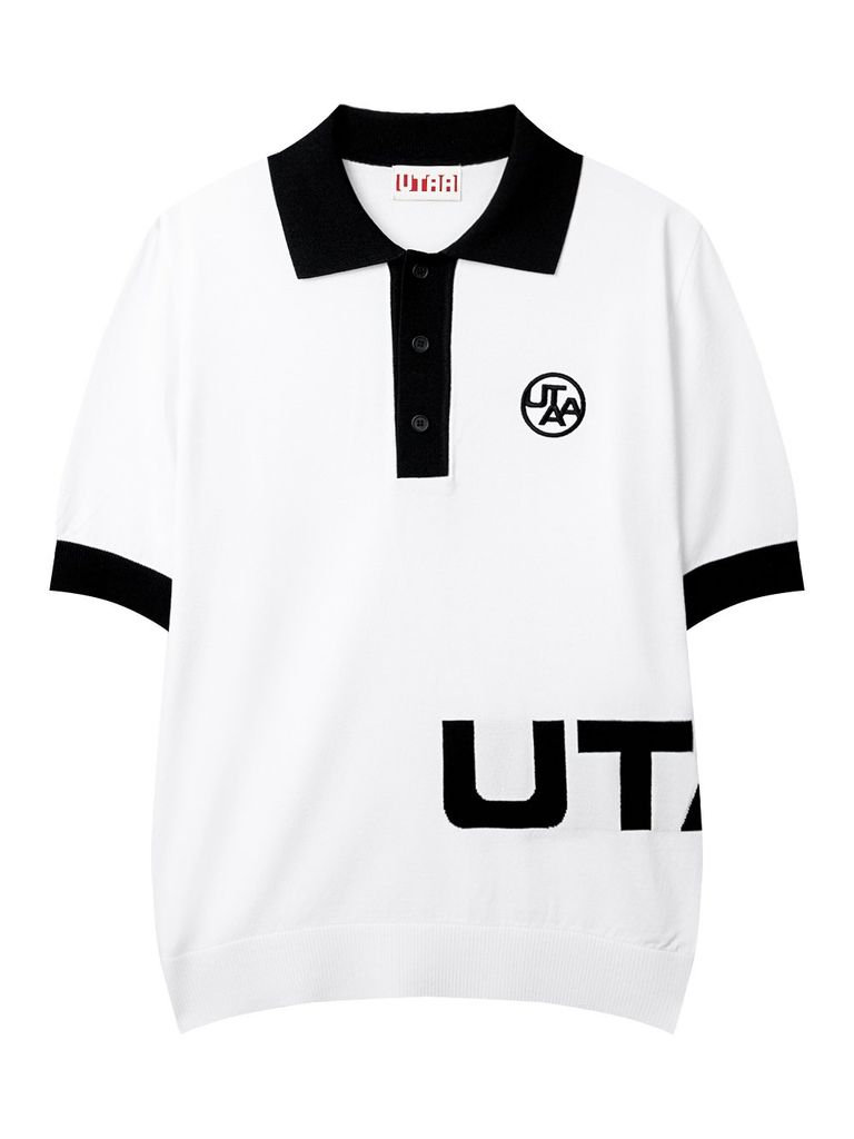 UTAA Panache Mono PK Knit : Men's White