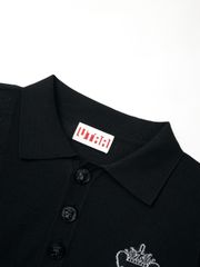 UTAA Crown Panther Wappen Classical PK Knit : Men's Black