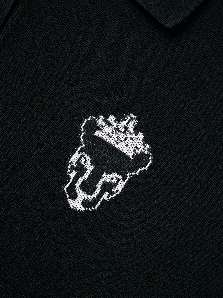 UTAA Crown Panther Wappen Classical PK Knit : Men's Black