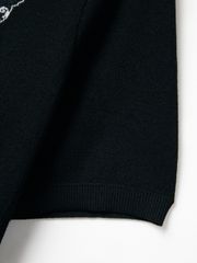 UTAA Crown Panther Wappen Classical PK Knit : Men's Black