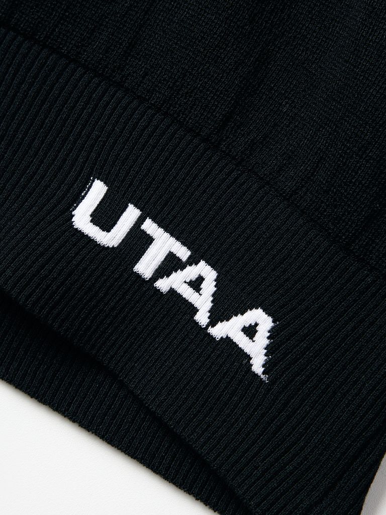 UTAA Crown Panther Wappen Classical PK Knit : Men's Black