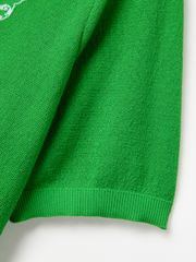 UTAA Crown Panther Wappen Classical PK Knit : Men's Green