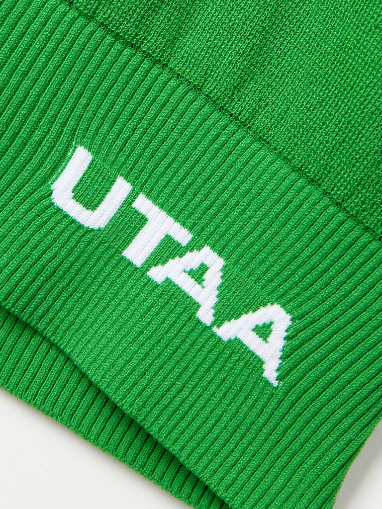 UTAA Crown Panther Wappen Classical PK Knit : Men's Green