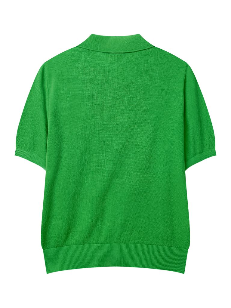 UTAA Crown Panther Wappen Classical PK Knit : Men's Green