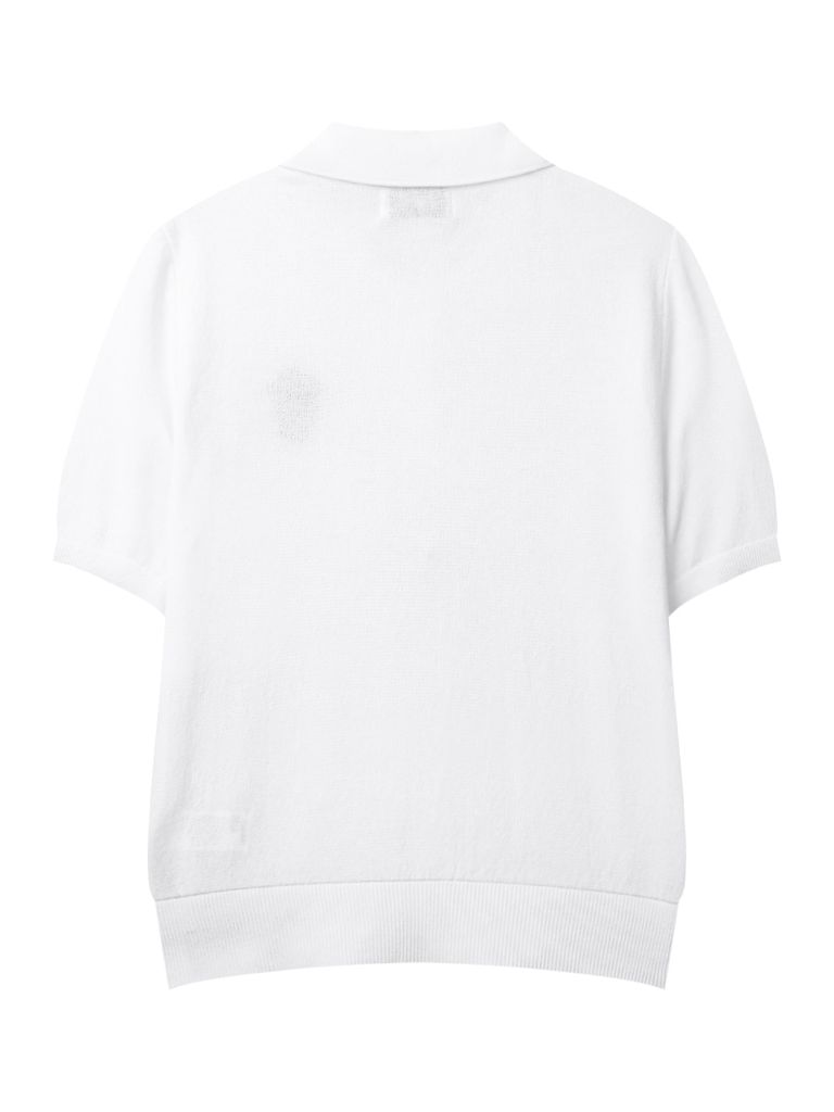 UTAA Crown Panther Wappen Classical PK Knit : Men's White