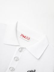 UTAA Crown Panther Wappen Classical PK Knit : Men's White