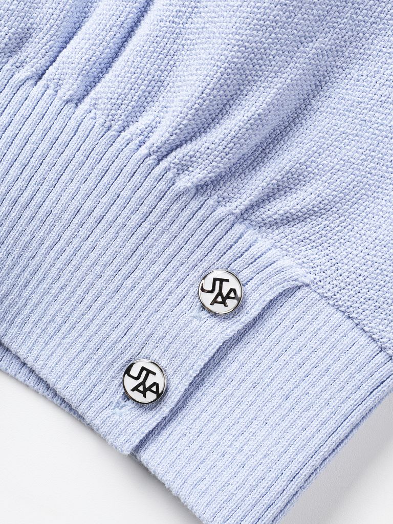 UTAA Symbol Sealing Classic Knit Vest : Women's Sky Blue