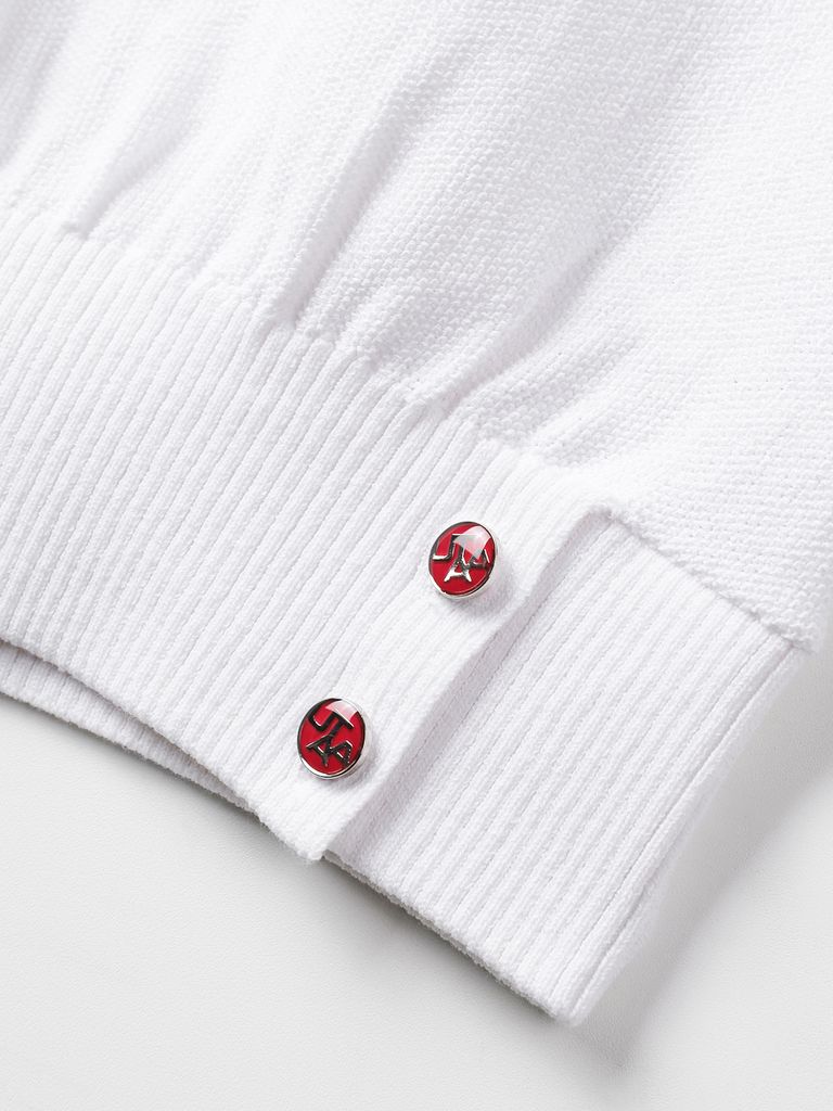 UTAA Symbol Sealing Classic Knit Vest : Women's White