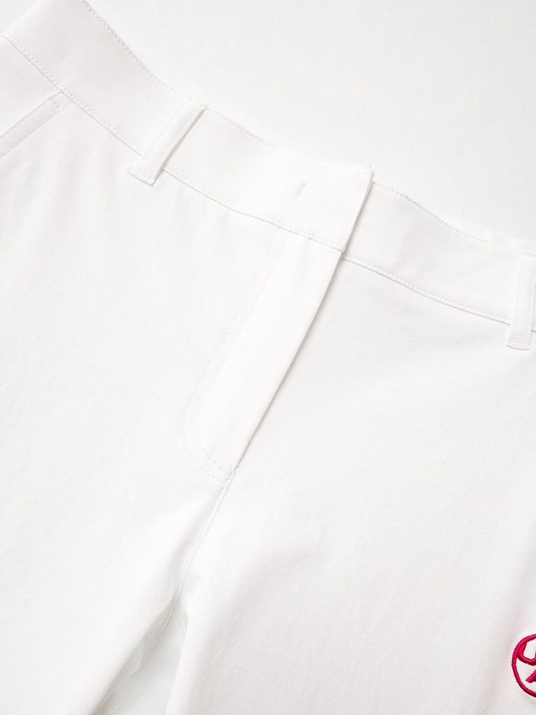 UTAA Logo Stitch Standard Pants : Women's White
