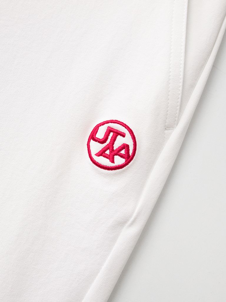 UTAA Logo Stitch Standard Pants : Women's White