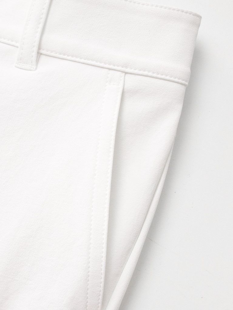 UTAA Logo Stitch Standard Pants : Women's White