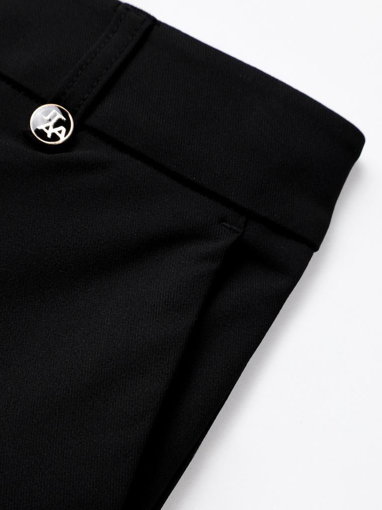 UTAA Marvel Crown Ring Panther Golden Switch Button Pants : Men's Black