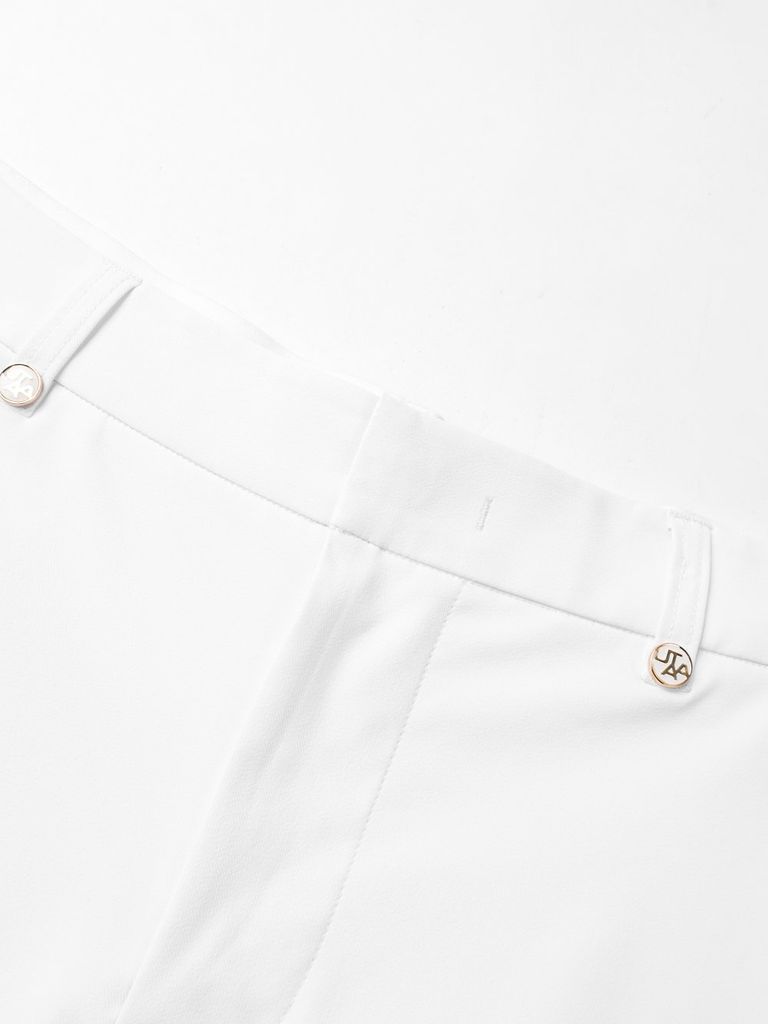 UTAA Marvel Crown Ring Panther Golden Switch Button Pants : Men's White