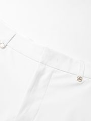 UTAA Marvel Crown Ring Panther Golden Switch Button Pants : Men's White