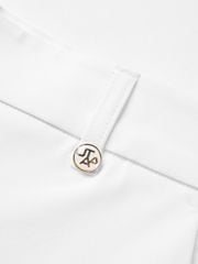 UTAA Marvel Crown Ring Panther Golden Switch Button Pants : Men's White