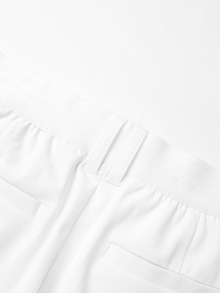 UTAA Marvel Crown Ring Panther Golden Switch Button Pants : Men's White