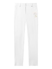 UTAA Marvel Crown Ring Panther Golden Switch Button Pants : Men's White