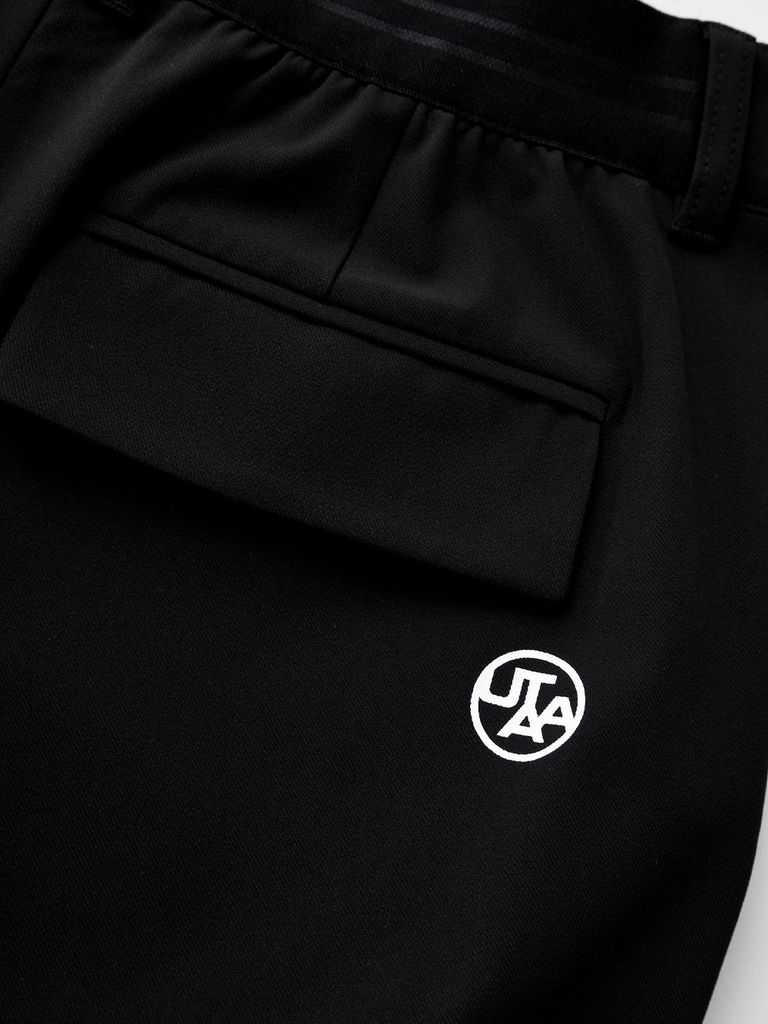 UTAA Ring Panther Oblique Side Pocket Pants : Men's Black