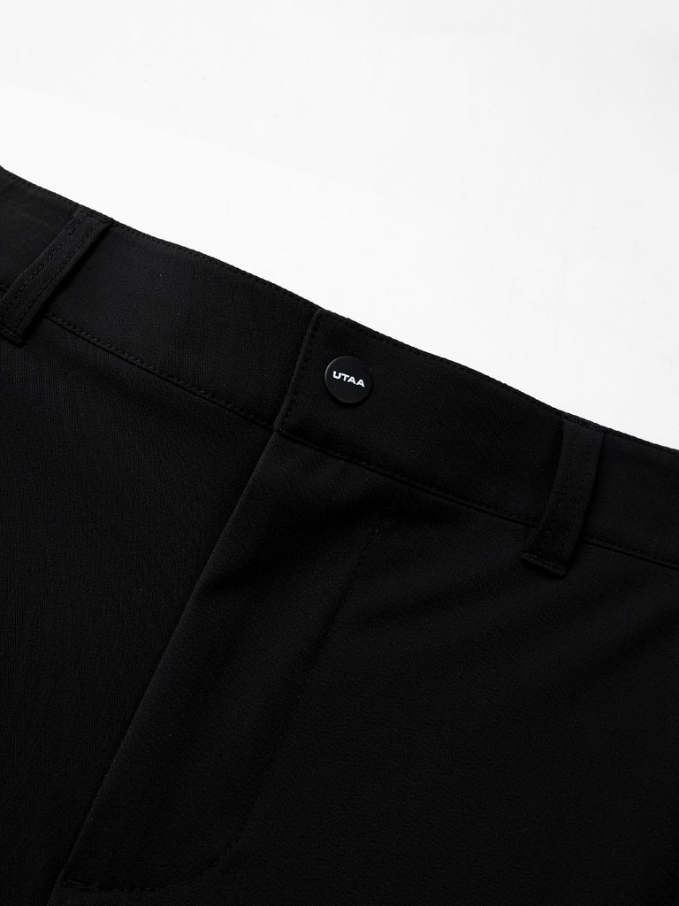 UTAA Ring Panther Oblique Side Pocket Pants : Men's Black
