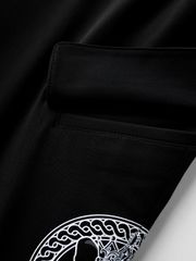UTAA Ring Panther Oblique Side Pocket Pants : Men's Black