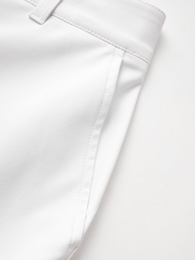 UTAA Ring Panther Oblique Side Pocket Pants : Men's White