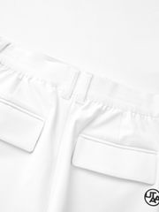 UTAA Ring Panther Oblique Side Pocket Pants : Men's White