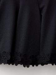 UTAA Blossom Prime Flare Skirt : Black