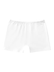UTAA Amber Double Stripe Knit Flare Skirt : White