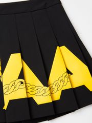 UTAA Helix String Pleats Skirt : Black