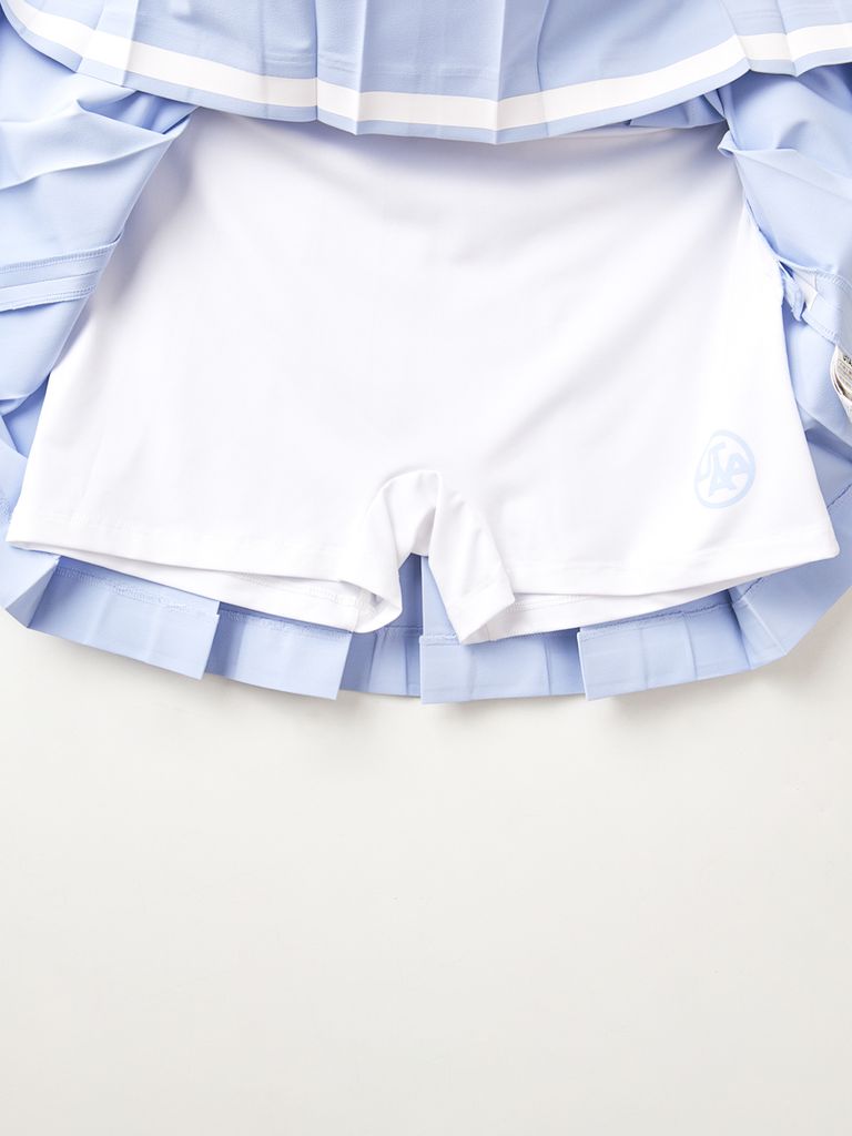 UTAA DayBreak Line Flare Skirt : Sky Blue
